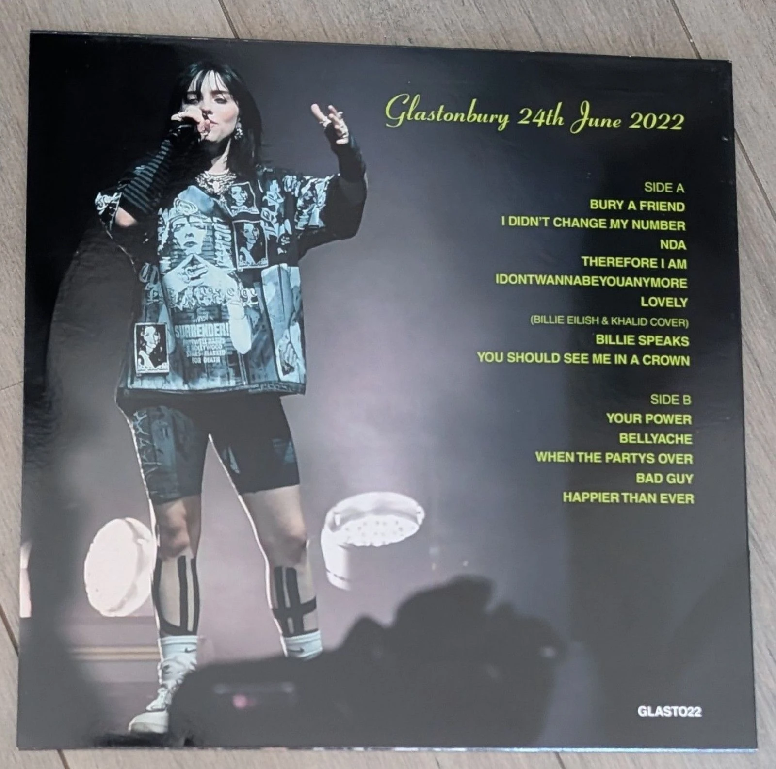 Billie Eilish vinil em excelente estado – photo 2